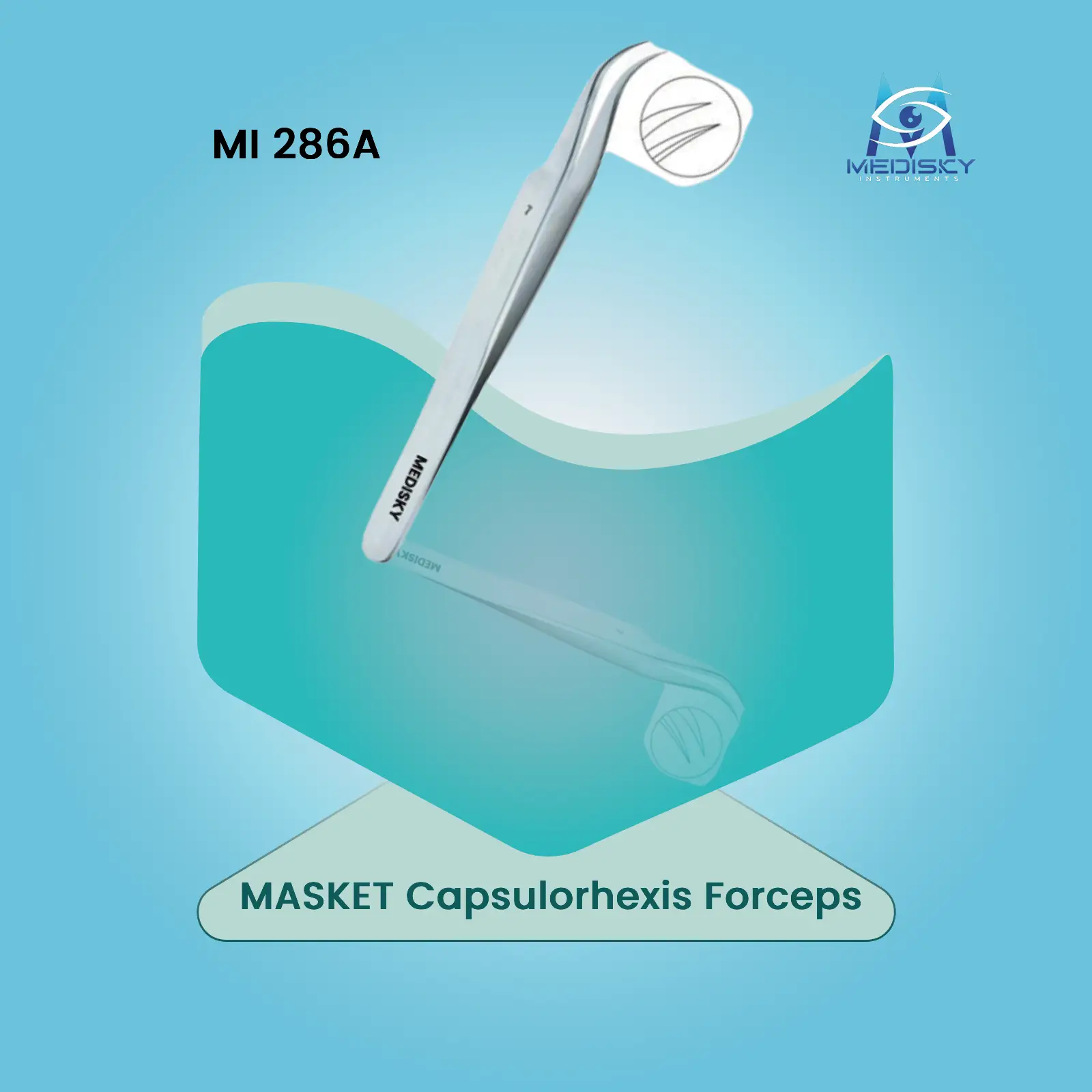 MASKET Capsulorhexis Forceps